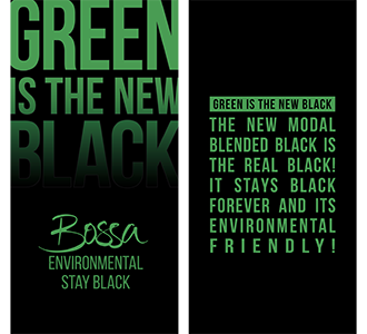 GREEN IS THE NEW BLACK