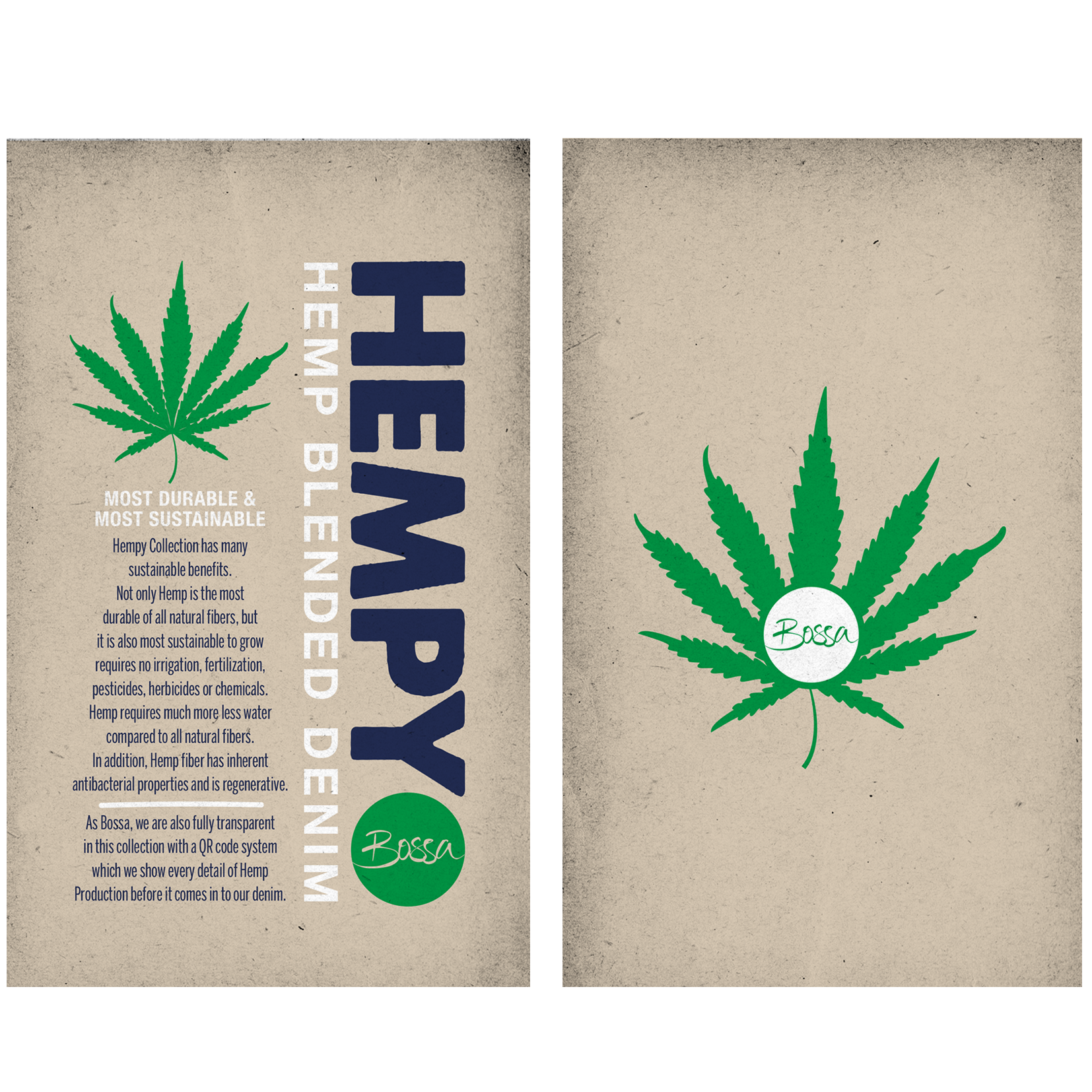 HEMPY - HEMP BLENDED DENIM