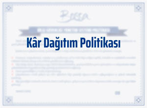 Kâr Dağıtım Politikası